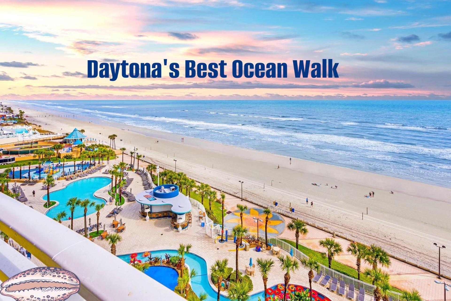 Vacation In Comfort And Luxury -1Br Direct Oceanfront - Wyndham Ocean Walk Resort 1307-0 代托纳海滩 外观 照片